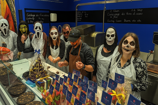 Atelier de fabrication d'un fantôme en chocolat à Genève