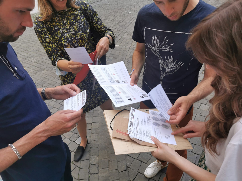 Jeu d'enquête "L'assassin des Macchabées" en Vieille ville de Genève — Photo 4