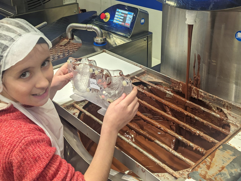 Atelier de fabrication d'un fantôme en chocolat à Genève — Photo 1