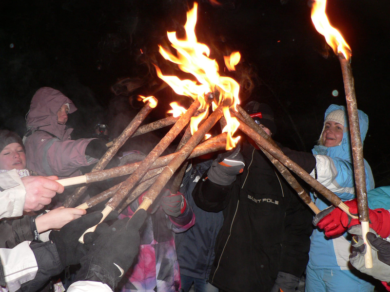 Balade aux flambeaux & apéritif du terroir au Salève — Photo 4