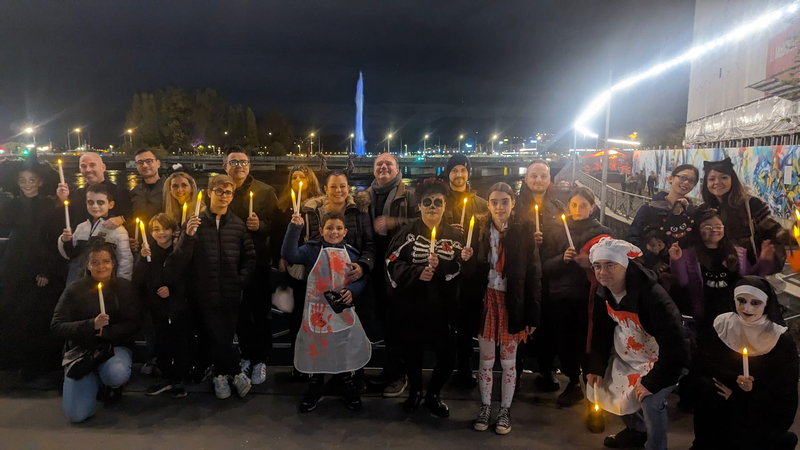 Balade aux chandelles "Tortures & Châtiments" à Genève — Photo 3