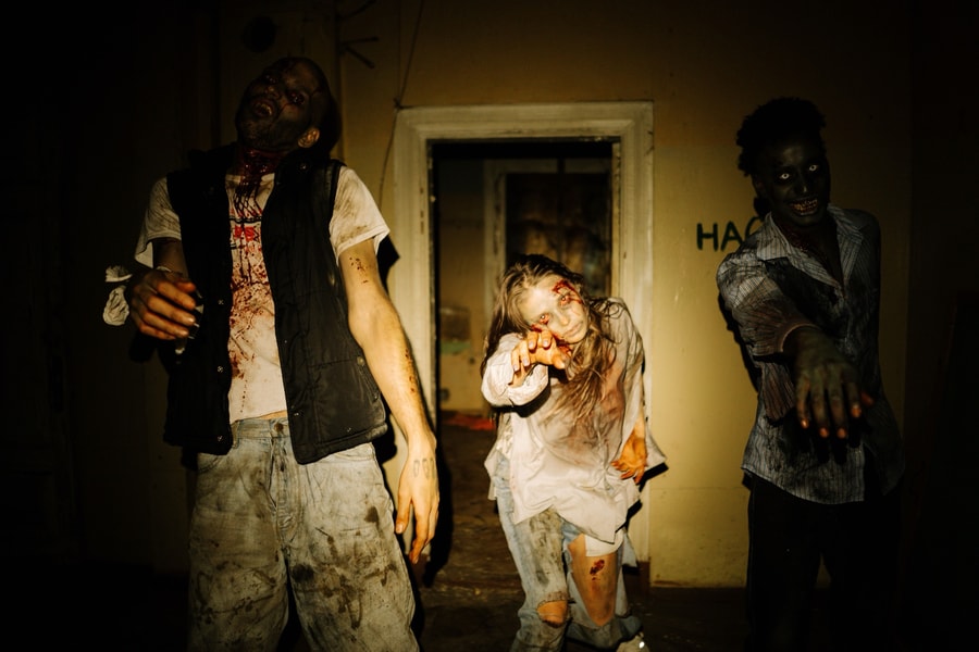Déguisement de survivant d'une apocalypse zombie